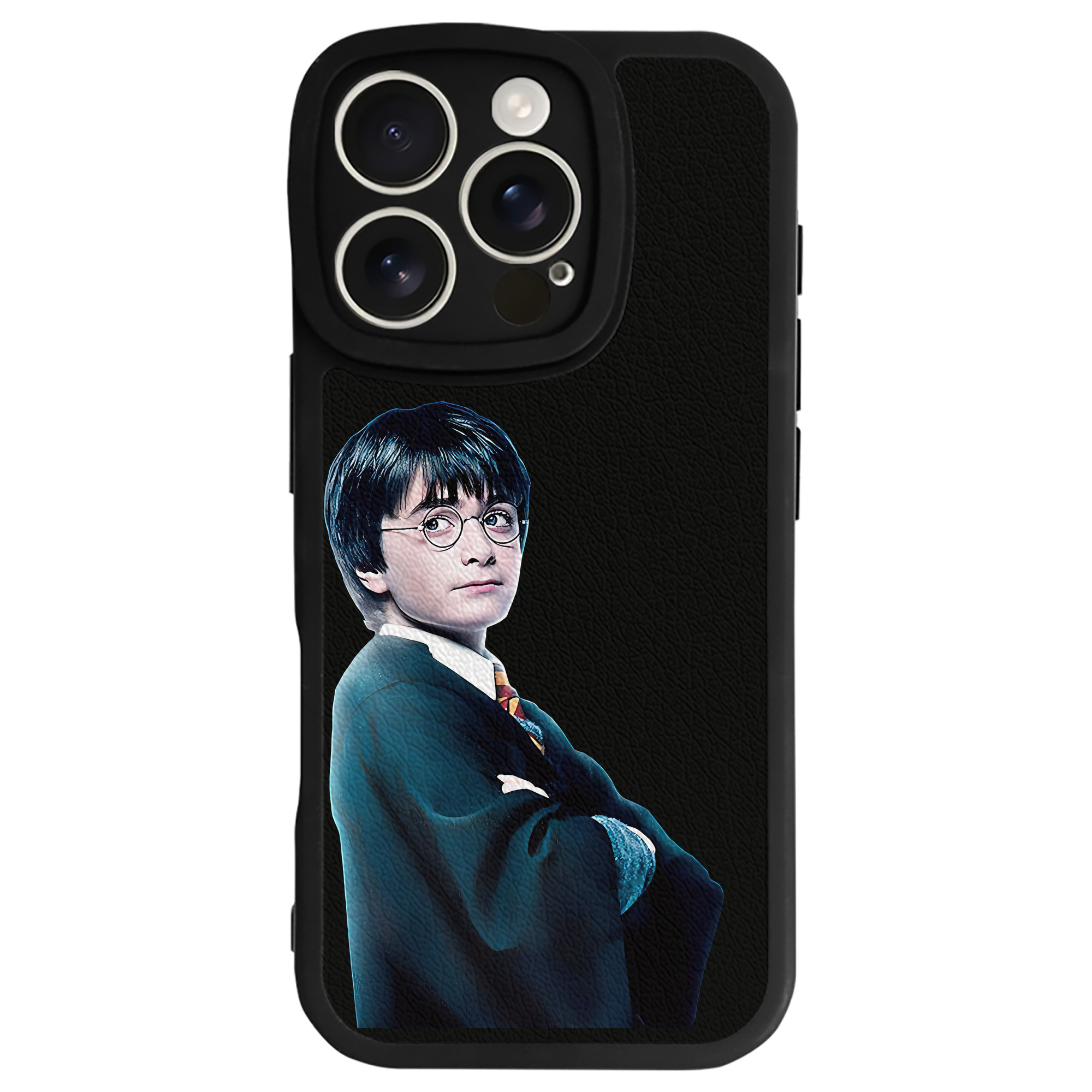 （画像用） Harry Potter ハリー・ポッターシリーズ 【iPhone 16シリーズ対応】シリコンスマホケース（レザー調） 材質：シリコン
